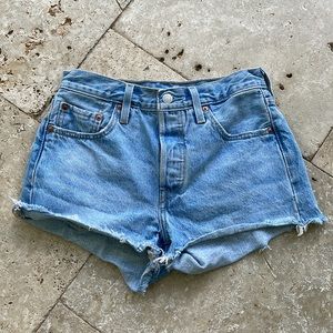 Vtg Levi 501 Denim Shorts